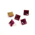 Preciosa Crystal Point Back Fancy Stone - Square 04MM FUCHSIA