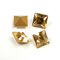 Preciosa Crystal Point Back Fancy Stone - Square 06MM LT COLORADO TOPAZ