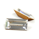 Preciosa Crystal Point Back Fancy Stone - Baguette 10x5MM CRYSTAL