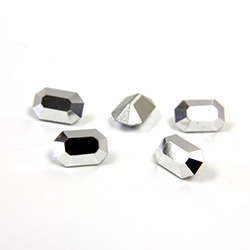 Preciosa Crystal Point Back Fancy Stone - Cushion Octagon 06x4MM COMET ARGENT LIGHT
