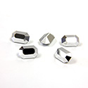 Preciosa Crystal Point Back Fancy Stone - Cushion Octagon 06x4MM COMET ARGENT LIGHT