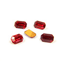 Preciosa Crystal Point Back Fancy Stone - Cushion Octagon 06x4MM LT SIAM RUBY