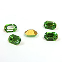 Preciosa Crystal Point Back Fancy Stone - Cushion Octagon 06x4MM PERIDOT