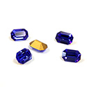 Preciosa Crystal Point Back Fancy Stone - Cushion Octagon 06x4MM SAPPHIRE