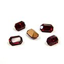 Preciosa Crystal Point Back Fancy Stone - Cushion Octagon 06x4MM SIAM RUBY