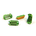 Preciosa Crystal Point Back Fancy Stone - Cushion Octagon 08x4MM PERIDOT