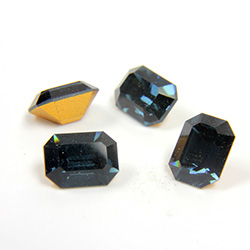 Preciosa Crystal Point Back Fancy Stone - Cushion Octagon 08x6MM MONTANA