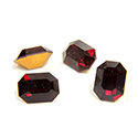 Preciosa Crystal Point Back Fancy Stone - Cushion Octagon 08x6MM SIAM RUBY