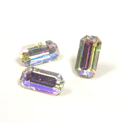 Preciosa Crystal Point Back Fancy Stone - Cushion Octagon 10x5MM CRYSTAL AB