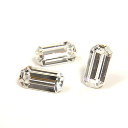 Preciosa Crystal Point Back Fancy Stone - Cushion Octagon 10x5MM CRYSTAL