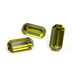 Preciosa Crystal Point Back Fancy Stone - Cushion Octagon 10x5MM OLIVINE