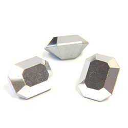 Preciosa Crystal Point Back Fancy Stone - Cushion Octagon 10x8MM COMET ARGENT LIGHT
