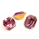 Preciosa Crystal Point Back Fancy Stone - Cushion Octagon 10x8MM LT AMETHYST