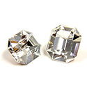 Preciosa Crystal Point Back Fancy Stone - Cushion Octagon 12x10MM CRYSTAL