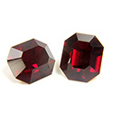 Preciosa Crystal Point Back Fancy Stone - Cushion Octagon 12x10MM SIAM RUBY