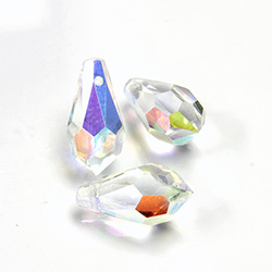 Preciosa Crystal Pendant - Pear 984 13x6.5MM CRYSTAL AB