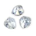 Preciosa Crystal Pendant - Heart 10.3/10  ARGENT FLARE