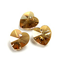Preciosa Crystal Pendant - Heart 10.3/10 CELSIAN
