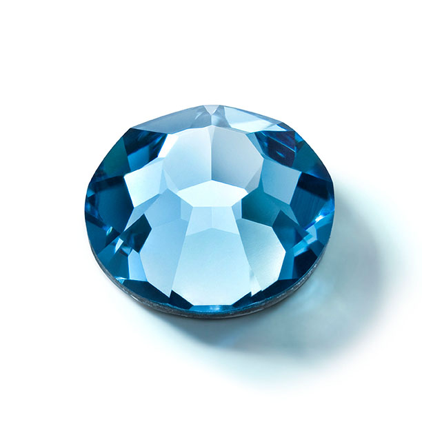 Preciosa Chaton MAXIMA New Malibu Blue Color
