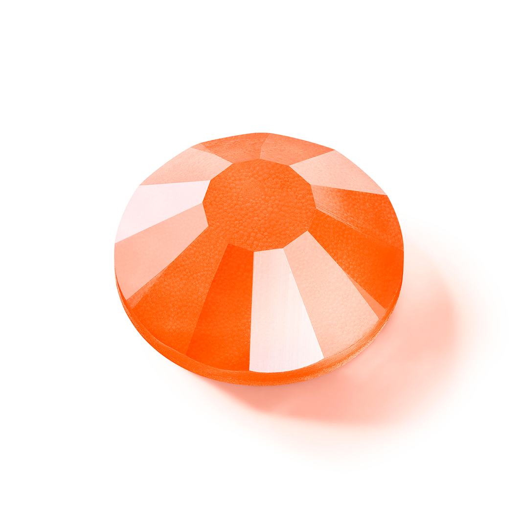 Preciosa Chaton Rose MAXIMA New Crystal Neon Orange