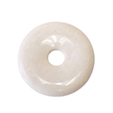 Gemstone Bead - Smooth Round Donut 50MM RIVERSTONE
