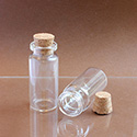 Glass Bottle with Cork Stopper 50x22MM 2 inches