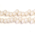 Pressed Glass Bead Smooth - Spacer 05x6MM ANGELSKIN