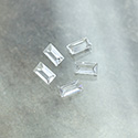 Cut Crystal Point Back Fancy Stone Unfoiled - Cushion  10x5MM CRYSTAL