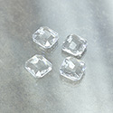 Cut Crystal Point Back Fancy Stone Unfoiled - Square Octagon 12MM CRYSTAL