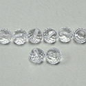 Chinese Cut Crystal Bead Rich Cut - Round 08MM CRYSTAL