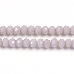 Chinese Cut Crystal Bead - Rondelle 03x4MM LT PURPLE