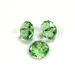 Chinese Cut Crystal Bead - Rondelle 04x6MM MINT