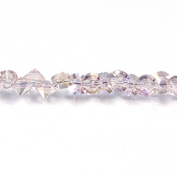 Chinese Cut Crystal Bead Side Drilled Chaton - Round 06MM ROSALINE AB