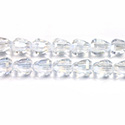 Chinese Cut Crystal Bead - Cone 09x8MM CRYSTAL AB