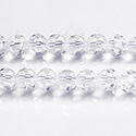 Chinese Cut Crystal Bead 32 Facet - Round 06MM CRYSTAL