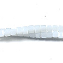 Chinese Cut Crystal Bead 30 Facet - Cube 02.5x2.5MM ALABASTER
