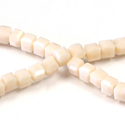 Chinese Cut Crystal Bead 30 Facet - Cube 04.5x4.5MM ANGELSKIN