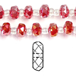 Faceted Rondelle Spacer Beads