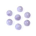 Japanese Glass Medium Dome Lampwork Cabochon - Round 07MM PURPLE MATRIX