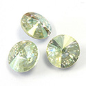 Preciosa Crystal Point Back Rivoli Foiled - 39SS JONQUIL AB