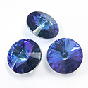Preciosa Crystal Point Back Rivoli Foiled - 39SS HELIOTROPE
