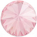 Preciosa Crystal Point Back MAXIMA Foiled Rivoli - 12MM LT ROSE