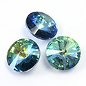 Preciosa Crystal Point Back Rivoli Foiled - 39SS SAHARA