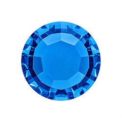 Preciosa Crystal MAXIMA Channel Stone - SS29 CAPRI BLUE DF Foiled