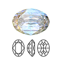 Preciosa Crystal Point Back MAXIMA Fancy Stone - Oval 06x4MM CRYSTAL AB