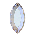 Preciosa MAXIMA Crystal Point Back Fancy Stone - Navette 10x5MM CRYSTAL AB