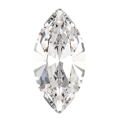 Preciosa MAXIMA Crystal Point Back Fancy Stone - Navette 15x7MM CRYSTAL