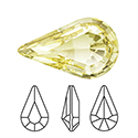 Preciosa Crystal Point Back MAXIMA Fancy Stone - Pear 06x3.6MM JONQUIL
