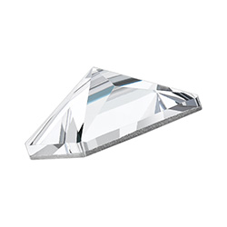 Preciosa Crystal Flat Back MAXIMA Fancy Stone -Pyramid 08MM CRYSTAL