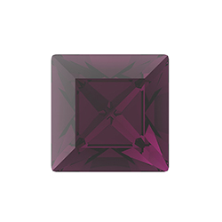 Preciosa Crystal Point Back MAXIMA Fancy Stone - Square 05MM AMETHYST
